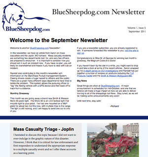 Police Training Newsletter