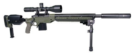 The customized Bergara "Heavy Tactical" sniper rifle selected by Altanta Police.
