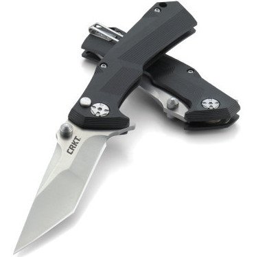 The Tighe Tac Two comes in Tanto and Clip Point blades.