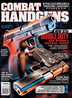 Combat Handguns was one of the most popular Harris product.