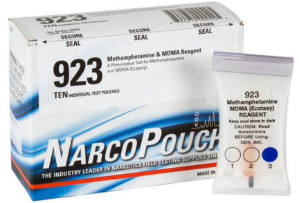 NarcoPouch is a very popular test kit brand owned by Safariland.