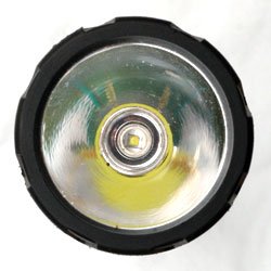 LED and parabolic reflector of the Streamlight PolyStinger DS LED