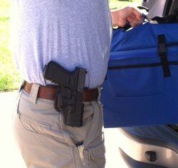Open Carry requires constant attention to the exposed firearm.