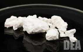 A DEA picture of cocaine.