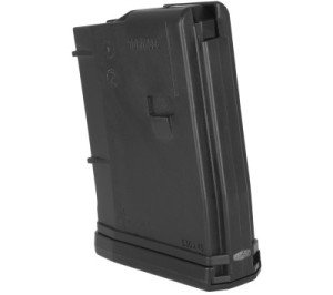 The Mission First Tactical 10-round magazine has all the same features except the stippled grip texture.