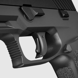 The Sig Sauer optional Trigger Tab Safety.