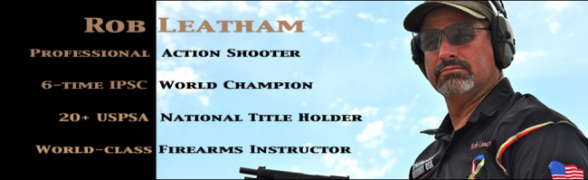 Rob Leatham professional shooter and instructor