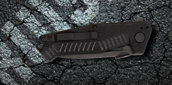 The Bruiser is larger knife, even in the closed position, but still capable of pocket carry. 