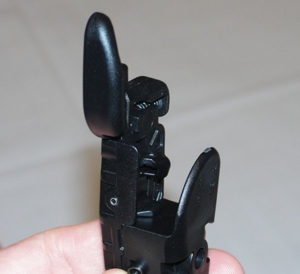 The GLS locking system removed from the holster.