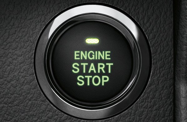 Push-button ignition systems use the same key fob technology. (Photo by Toyota.com.au)