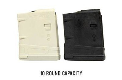The new Magpul PMAG 10 comes in black, and the new Magpul sand color.
