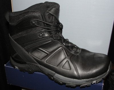 The Black Eagle Tactical 20 boots on display at SHOT.