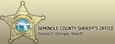 Seminole County is just north of Orlando, Florida.