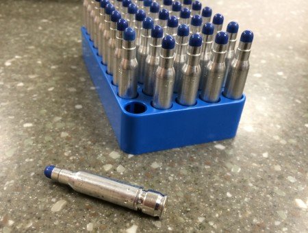 A box of (50) UTM CTA rounds.