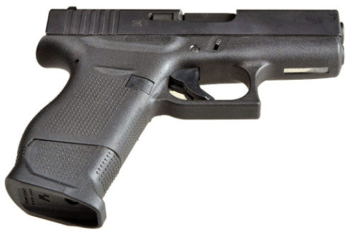 The Glock 43 S.I. (E.M.P.) in black (photo by Strike Industries).