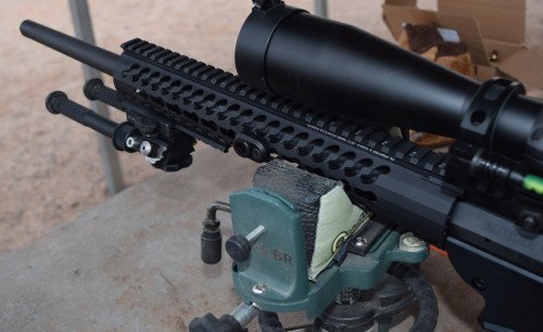 The rifle rest provided a great support to assist shooters with accurate shooting.