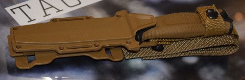 The Gerber Strong Arm comes in Black or FDE.