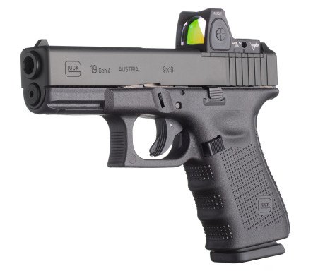 The Glock 19 Gen 4 MOS is a very nice size for those desiring a slightly smaller handgun.