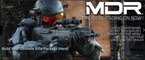 With HALO/Modern Warfare like advertisements the Desert Tech MDR could be extremely popular.