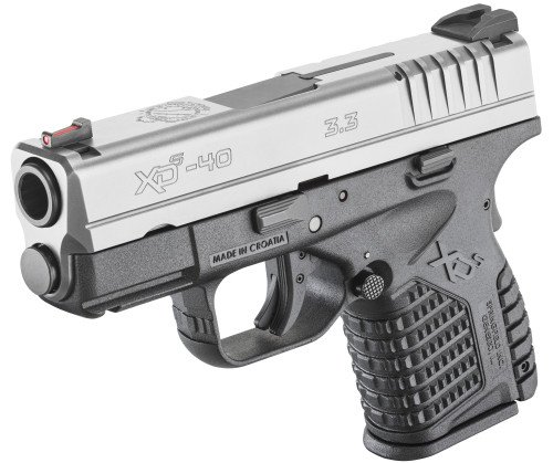 The 2-tone Springfield XDs adds an attractive option.