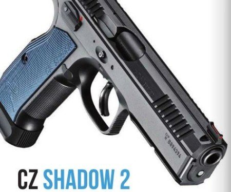 The CZ Shadow 2 maintains the dependability of the CZ 75 SP-01 Shadow, with grip enhancements, better sights, and slimmer controls. (photo by CZ)