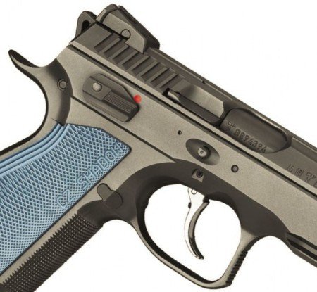 The CZ Shadow 2 will have an ambidextrous safety lever, and enhanced tang.