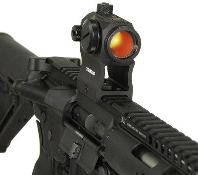 TRUGLO TRU-TEC 20mm optic with high riser.