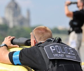 Secret Service Agents remain on constant watch, and cannot afford to have firearms that under-perform (photo by Secret Service).