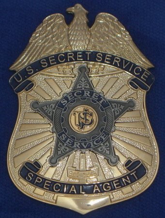 The U.S. Secret Service Special Agent badge.