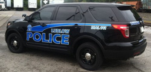 One of the Ludlow, Ky Police cruisers (photo by Ludlow Police).