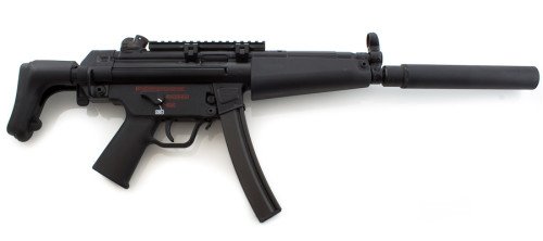 The HK MP-5 with "Navy" trigger group (photo by hkparts.net).