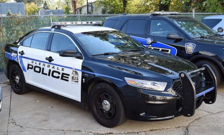 A Glendale, OH Police cruiser like the one Officer Hilling drove (photo from flickr).