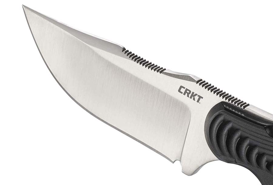 CRKT Civet Neck Knife Blade and Jimping