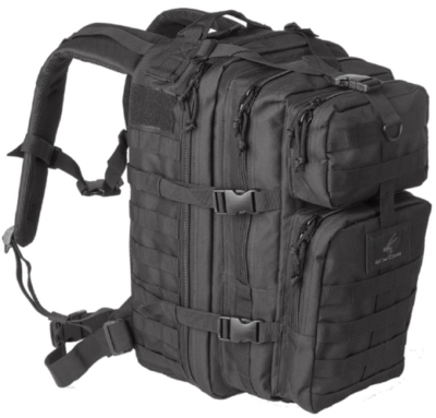 Exos Gear Bravo Series pack in black.