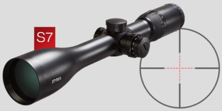 The Styrka S7 series of scopes have the most advanced features.