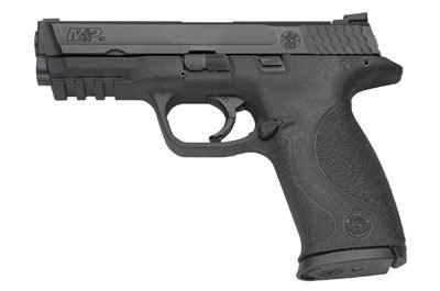 Smith & Wesson M&P pistols are making a strong push into LE (photo by S&W).