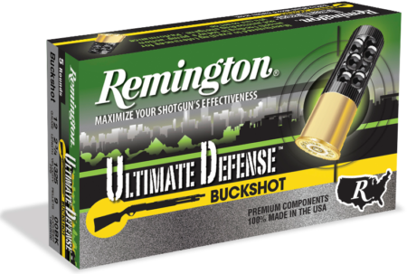 The new Remington Ultimate Defense buckshot.