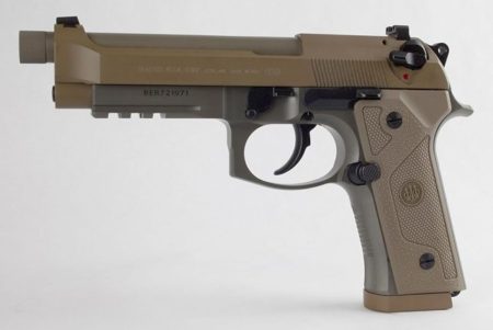 The Beretta M9A3 has seen limited service (photo by Beretta).