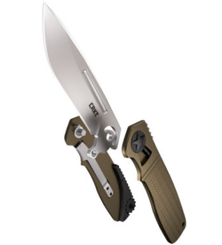 When field stripped, the CRKT Homefront has 3 main parts.