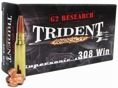 The new G2 Research Trident could be a viable police sniper round.