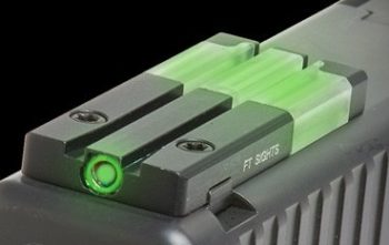 The FT Bullseye combines fiber optic and tritium illumination.