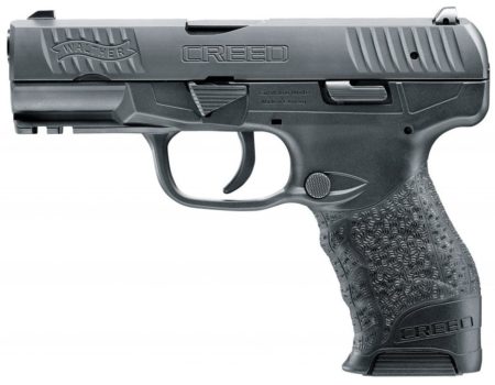 The new 9mm Walther Creed uses a pre-set double action trigger,