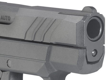 Front, angled slide serrations help complete the LCP II upgrades.