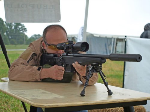 Precision shooting is available with a wide range of rifles and optics.