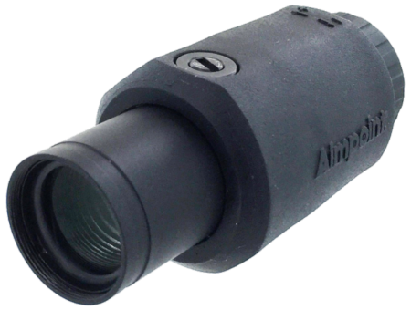 The new Aimpoint 3x-C magnifier can be used with several reflex optics.