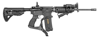 FAB Defense AR-15 Podium provides a central balance point.