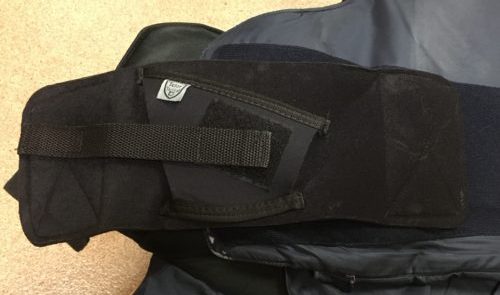 Telor Tactical Tagalong easily attaches to body armor.