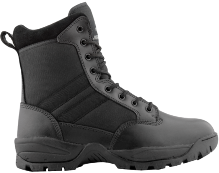 Durable nylon and leather make the TAC FORCE boots comfortable and protective.