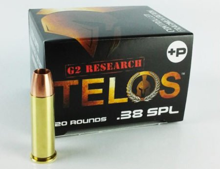 The new G2 Research Telos comes in 9mm and .38 Spl. +P ammunition.