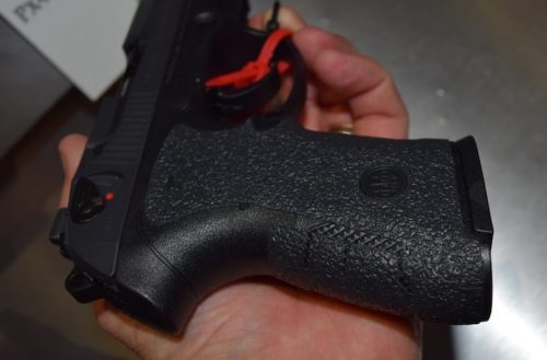 The Talon grips go all the way around the PX4 Storm Compact Carry grip.
